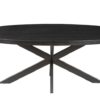 TABLE 'ALEXA' 200 CM OVALE MANGOLIA NOIR – Image 2