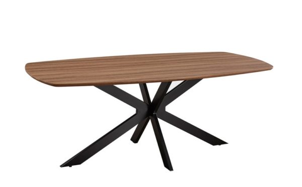 TABLE 'AZIZ' 200 CM OVALE DANOISE DÉCOR CHÊNE VIEILLI – Image 3