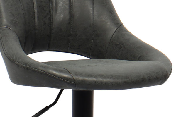 Tabouret de bar 'Bella' PU Noir – Image 3
