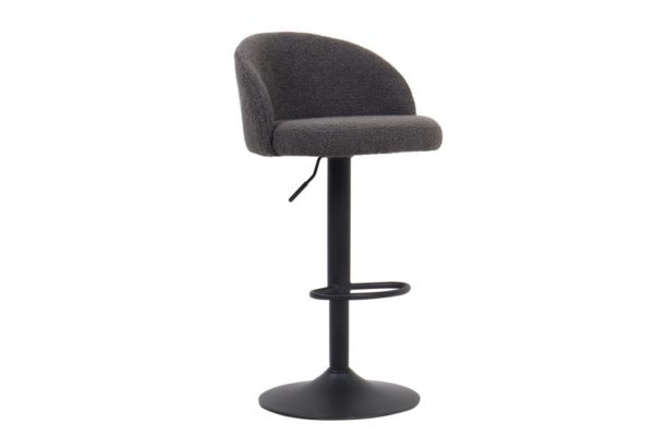 Tabouret de bar 'Arda' Bouclé Gris – Image 3