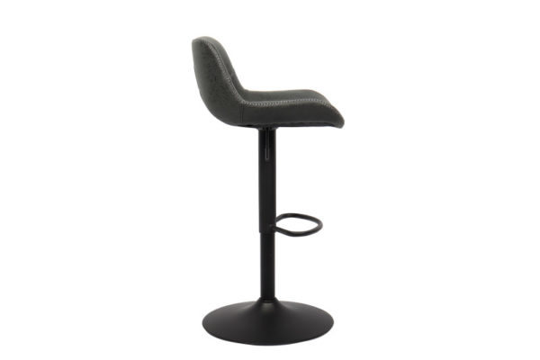 Tabouret de bar 'Tilda' PU Noir – Image 6