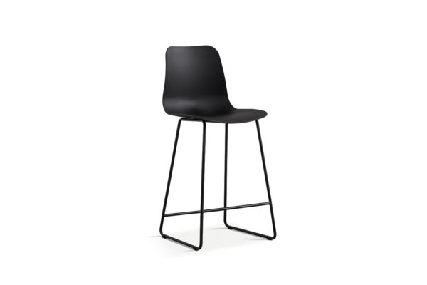 Chaise de comptoir 'Marie' PP Noir – Image 2