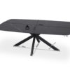 Table basse 'Apollo' 130 cm Ovale Danoise Pierre Noir – Image 2